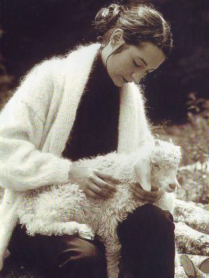 Fiche tricot du poncho et du bonnet en Mohair On prend l'air à la  campagne - La Droguerie