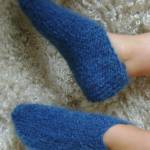 modele tricot gratuit chaussons de lit