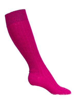 chaussettes chaudes laine mohair hautes