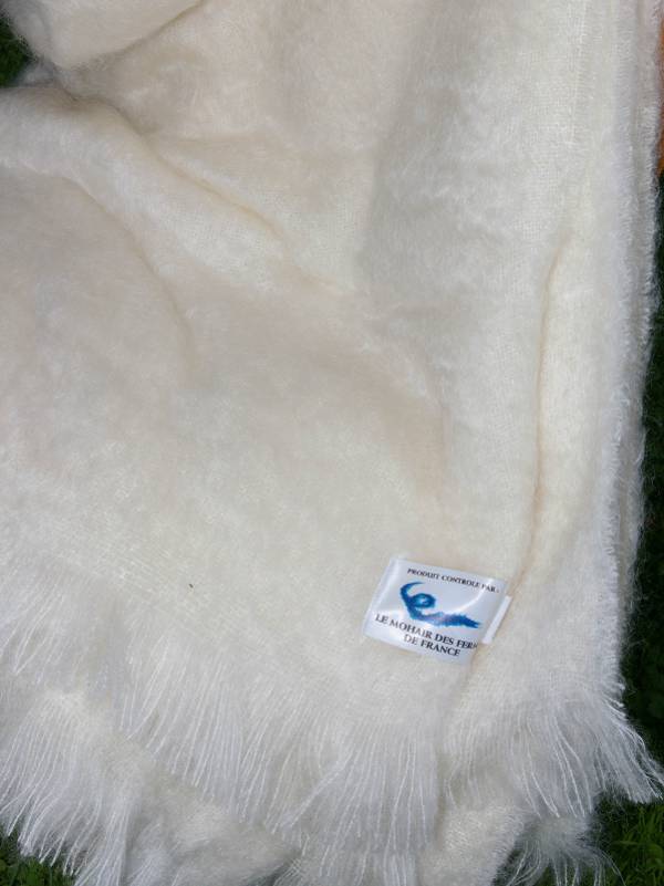 Couverture mohair Ferme d'auré