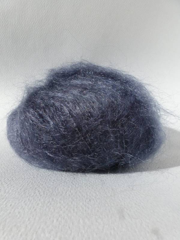 Laine mohair et soie gris ardoise