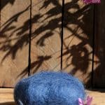 Laine Mohair et Soie coloris Bleu Pacifique. Mohair des Ferme de France par la Ferme d'Auré