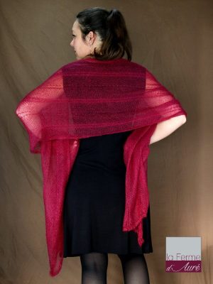 Étoles Mohair tricotées