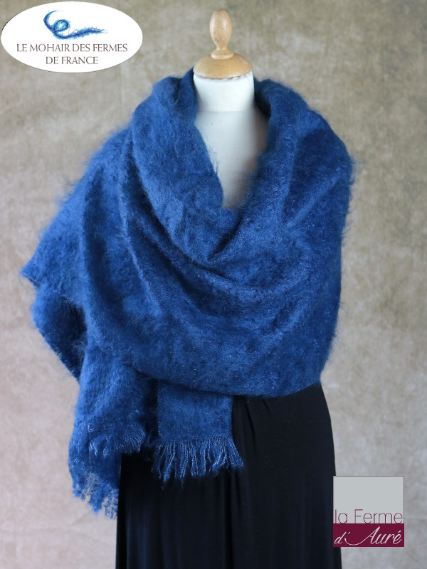 Etole Mohair de la Ferme d'Auré - Bleu Hollandais -1