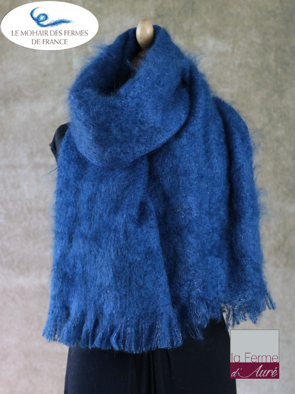 Etole Mohair de la Ferme d'Auré - Bleu Hollandais -2