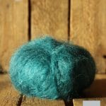 laine mohair col vert - mohair des fermes de france