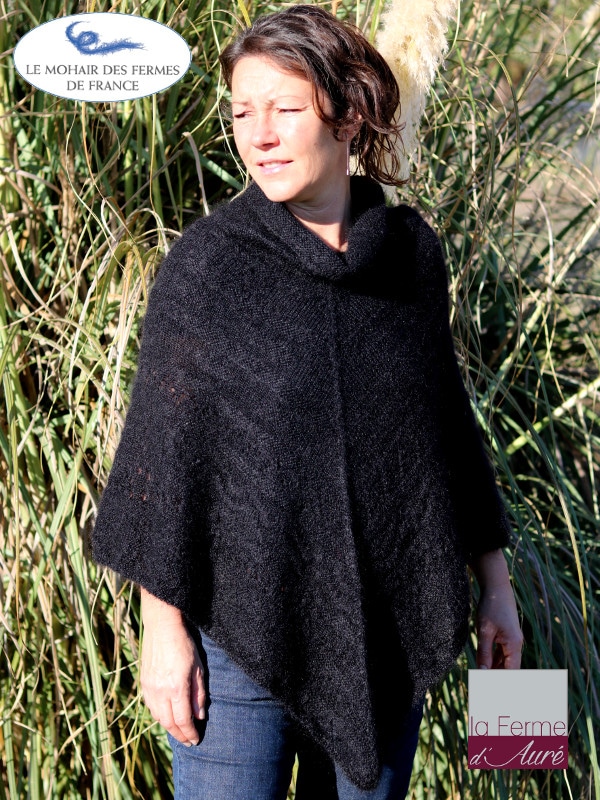 poncho-laine-mohair-france-noir