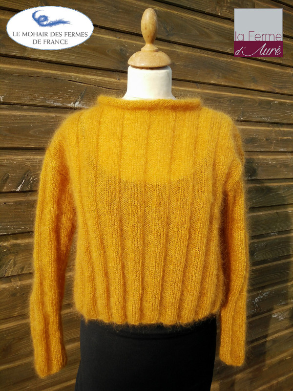 pull-femme-mohair-soie-ferme-d-aure-jaune-moutarde