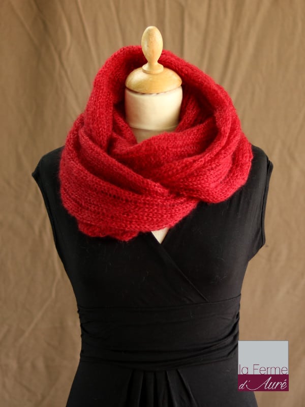 snood-mohair-soie-rouge-ferme-aure