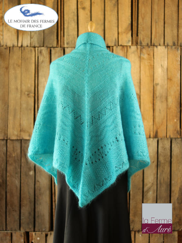 Poncho-femme-laine-mohair-ferme-aure-turquoise-3