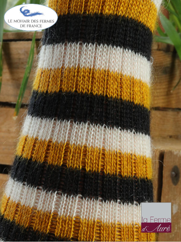 chaussettes-hautes-rayees-laine-mohair-ferme-noires-jaunes-2
