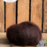 Laine Mohair Chocolat Fermes de France