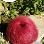 Laine Mohair et Soie Griotte - Mohair des fermes de France