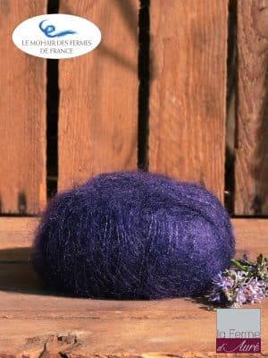 Kit tricot mohair bandeau Cocoon avec aiguilles