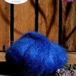 Laine Mohair Bleu Nuit Fermes de France