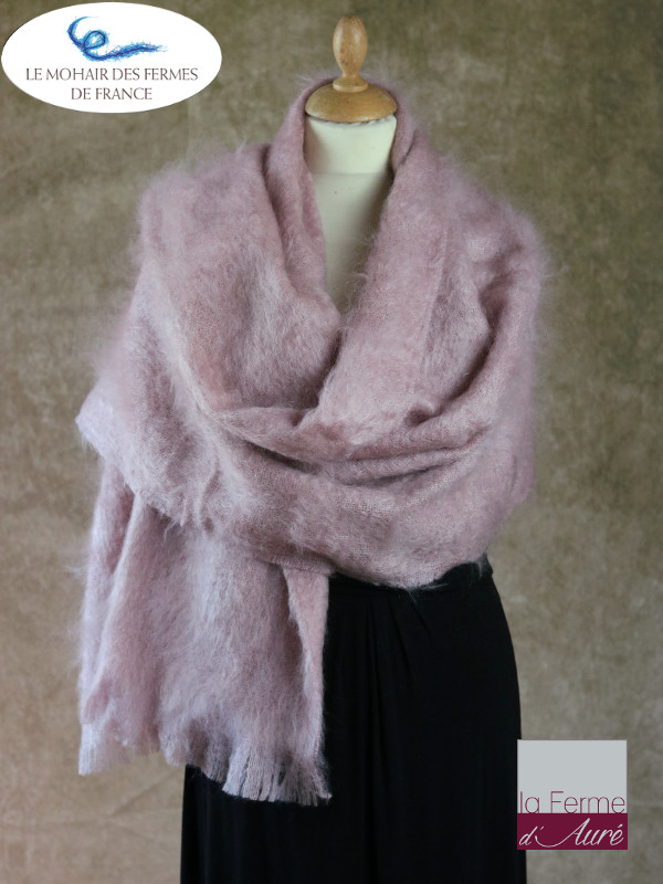 Etole Mohair de la Ferme d'Auré - Beige Rosé -1