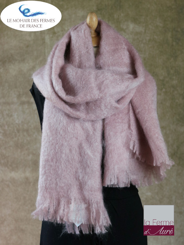 Etole Mohair de la Ferme d'Auré - Beige Rosé -2