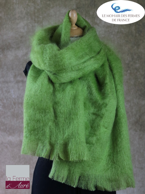 Etole Mohair de la Ferme d'Auré - Vert Anis -2