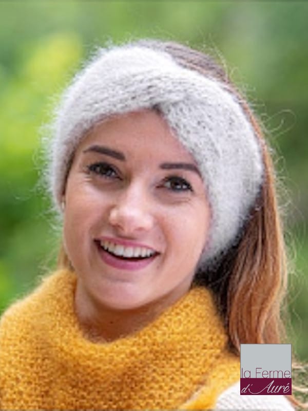 Bonnet cache-oreilles en tricot