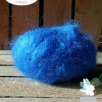 Laine Mohair Bleu Outremer Fermes de France