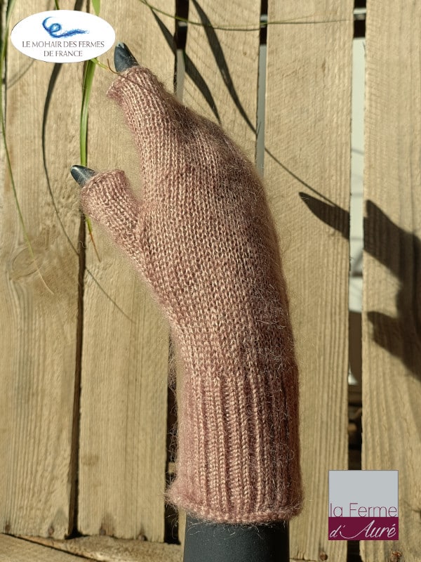 mitaines-mohair-soie-beige-rose-mohair-fermes-de-france-2 Mitaines mohair et soie beige rosé en Mohair des fermes de France