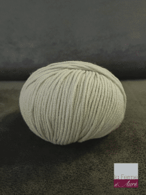 Laine Merinos d'Arles très douce, Origine France, coloris Gris Soie